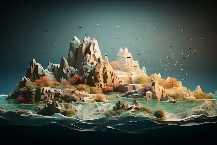 ai model land scape
